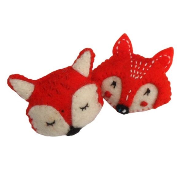 Fox brooch