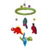 Dinosaur mobile - bright colours