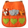 Finger puppet bag - zoo