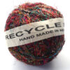 Recycled sari silk yarn