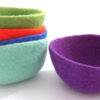 Small felt bowl