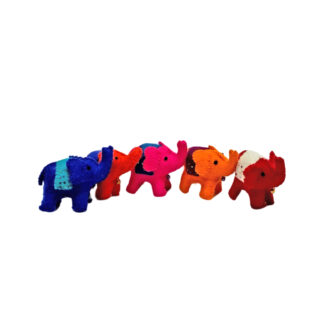 Small coloured elephant