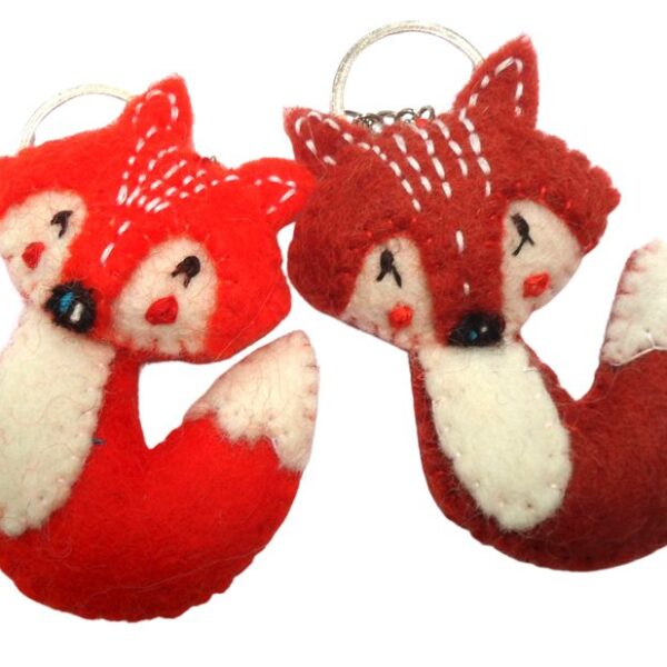 Fox keyring