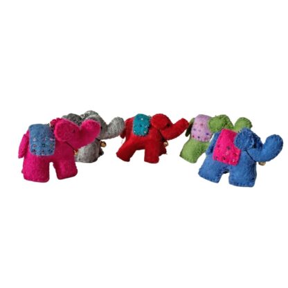 Elephant keyring
