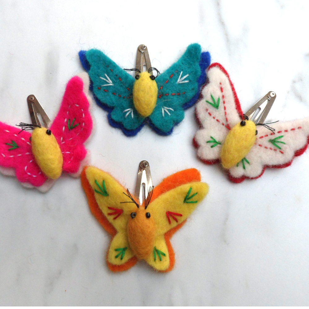 Butterfly hair clips Koseli