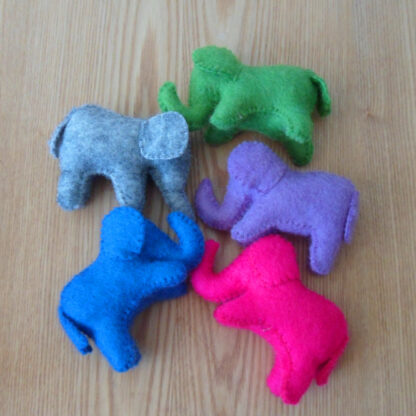 Small felt elephant