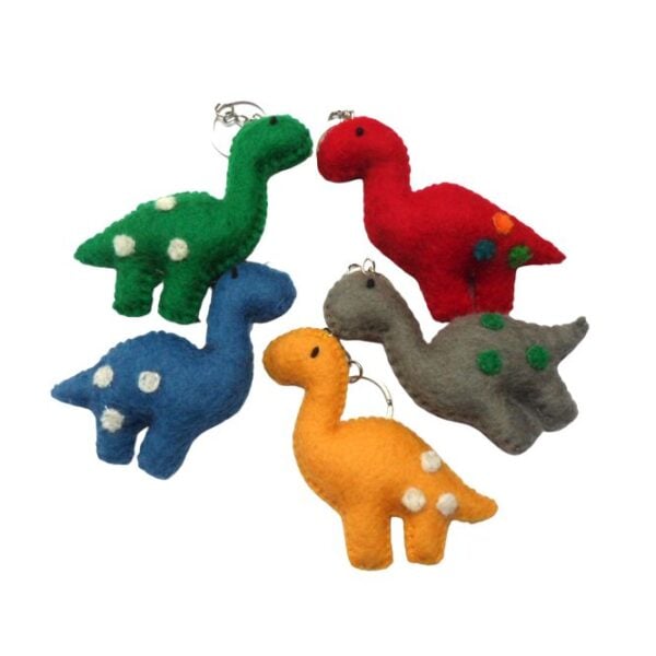 Dinosaur keyring