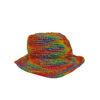 Summer hats for children - rainbow colour mix
