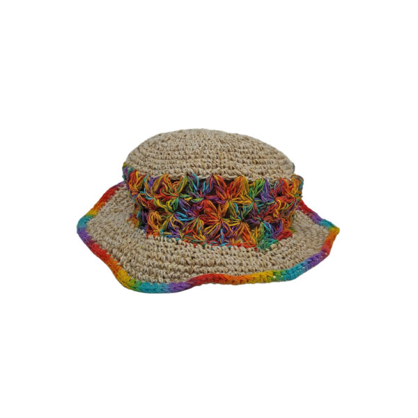 Summer hats for children - rainbow insert