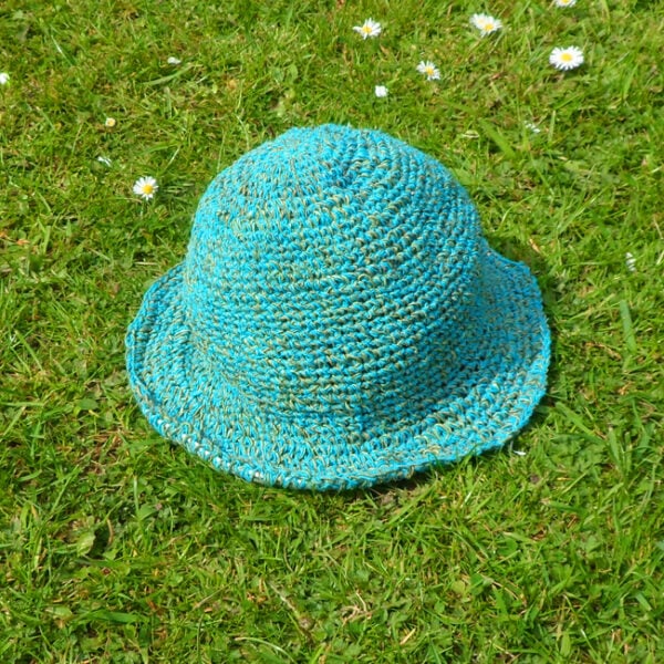 Summer hats for children - turquoise