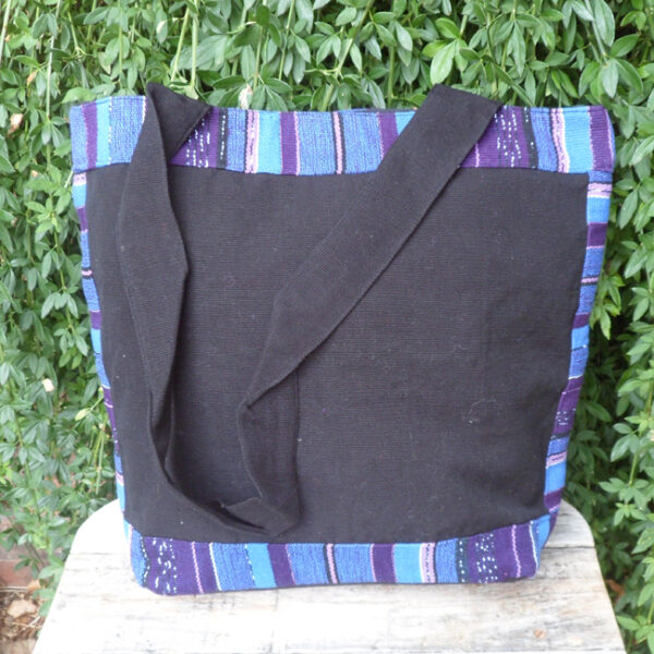 Guatemalan shopper - black