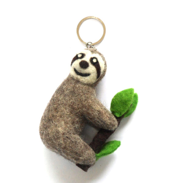 Sloth keyring