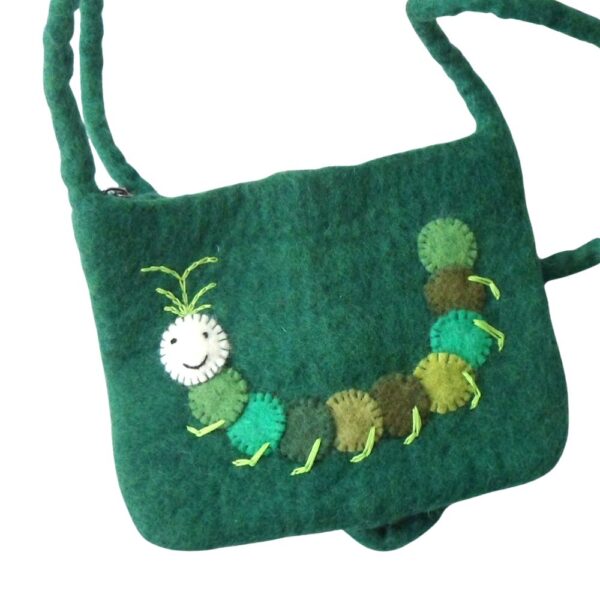 Caterpillar shoulder bag - green