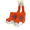 Fox slippers for young children