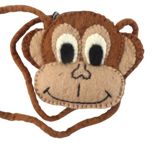 Monkey shoulder bag
