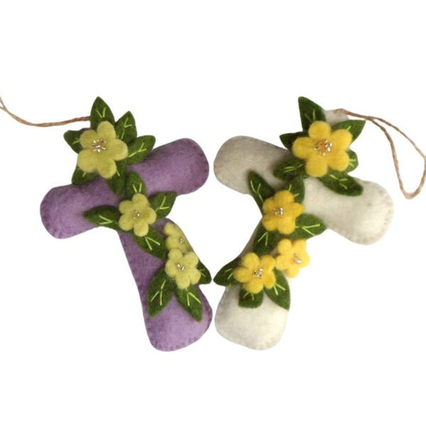 Untitled design - 1 Cross hanging decoration