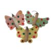Pastel butterfly hair clip