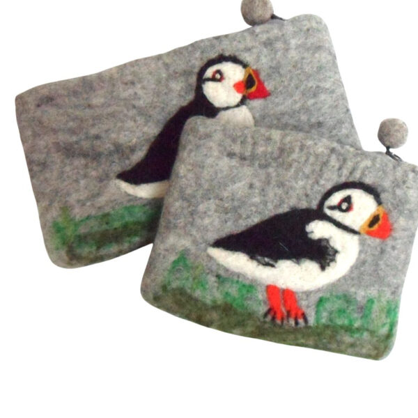 Puffin purse