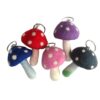 Toadstool keyring