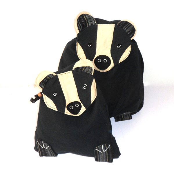 Cotton backpack - badger
