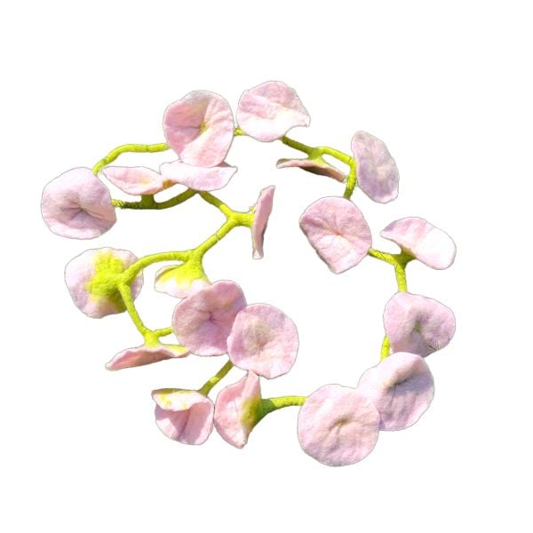 Flower garland pale pink Flower garland - pale pink