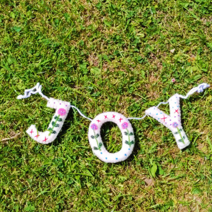 JOY garland