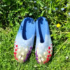 Floral slippers