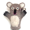 Hand puppet - koala with baby