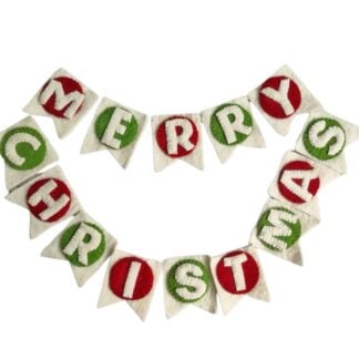 Merry Christmas double garland