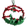 Holly wreath - small