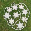 Snowflake garland