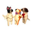 3D finger puppets - dogs