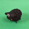 Felt ball sheep - black