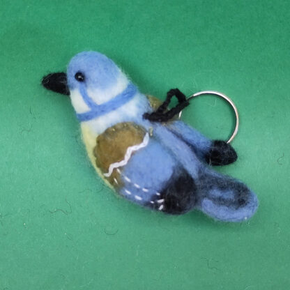 British birds keyring - blue tit