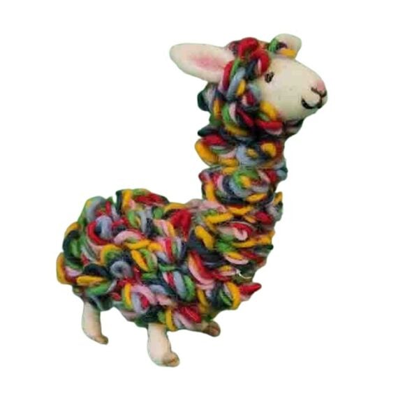 Alpaca - rainbow coloured
