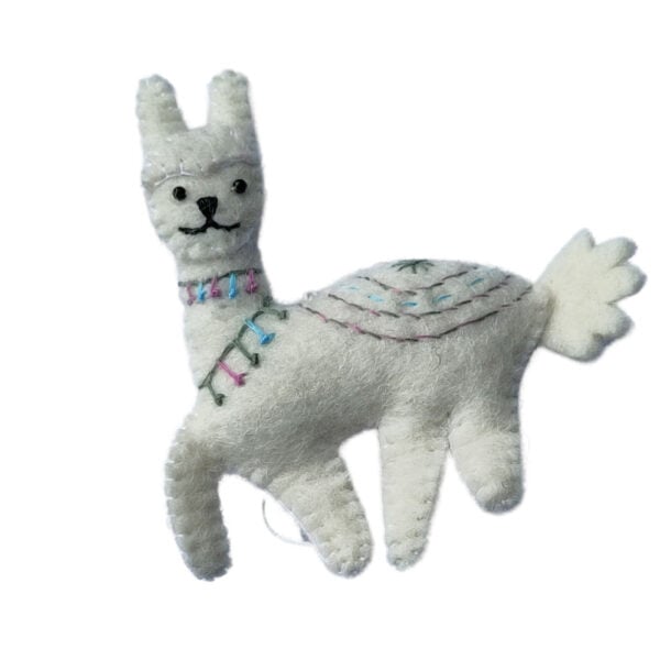 Untitled design - 1 Llama decoration - embroidered
