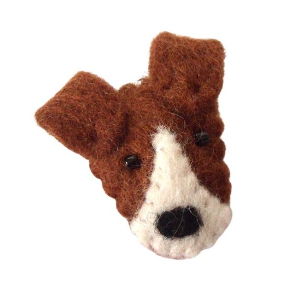 Dog brooch