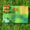 Garden playmat Play mat - garden