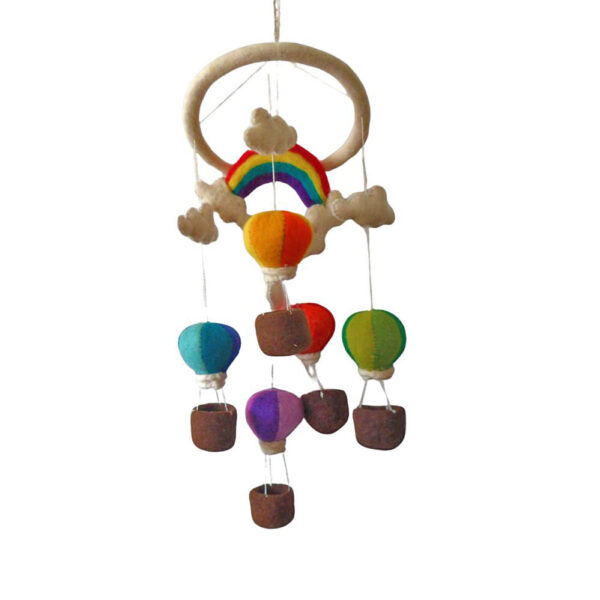 Hot air balloon mobile