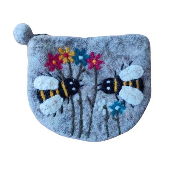 Untitled design - 1 Bee purse - 2 bees and flowers