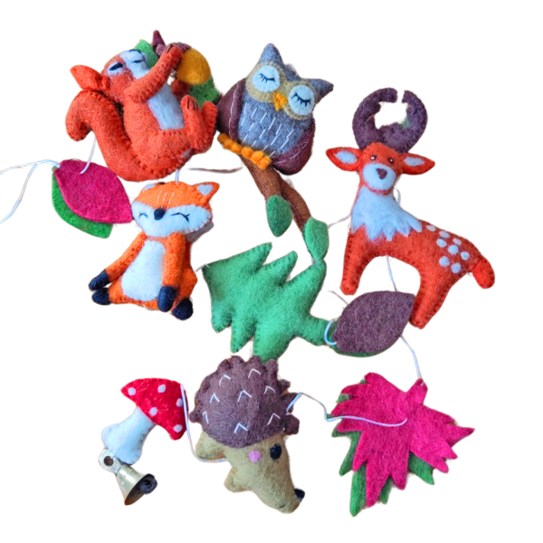 Woodland animals string