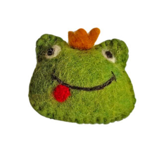 Frog brooch