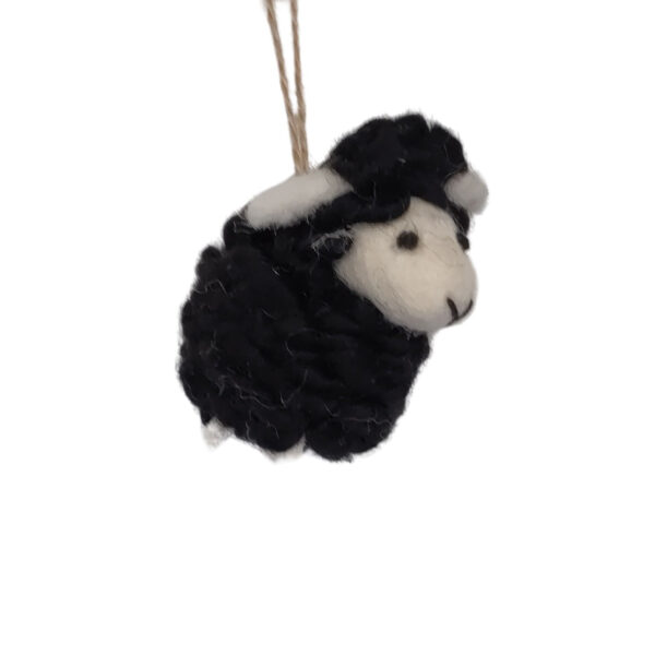 Sheep decoration - black