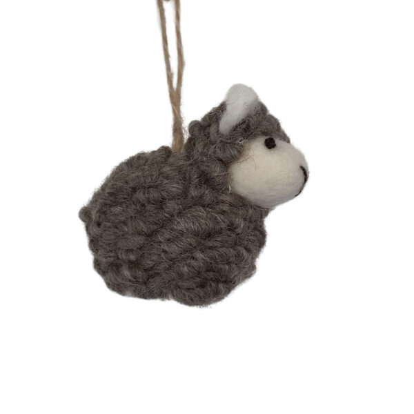 Sheep decoration - brown