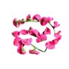 Flower garland - deep pink