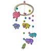 Sheep mobile - pastel colours