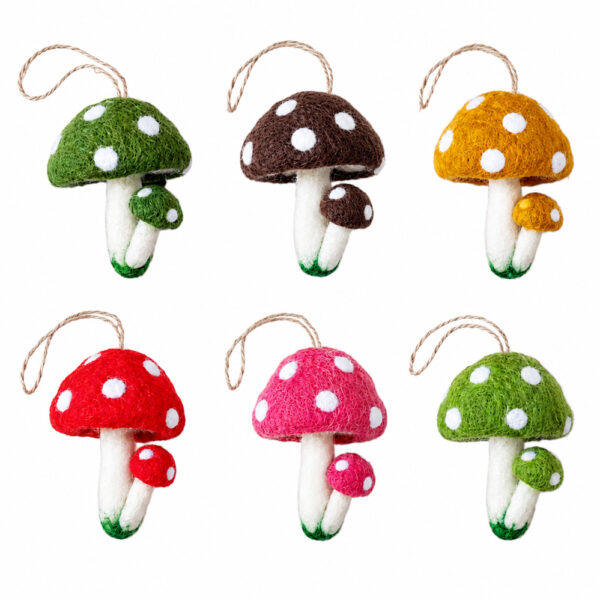 Toadstool hanging decorations all Toadstool hanging decorations