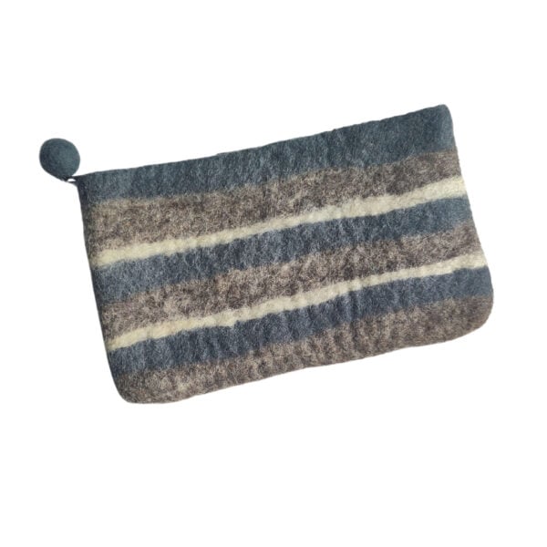 Untitled design - 1 Stripy purse - grey