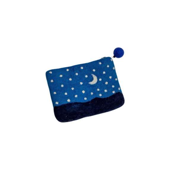 Moon and stars purse 1