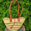 Shoulder bag - tan straps